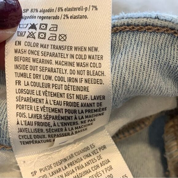 AE Pride Ne(x)t Level Festival Flare Jean Size 18 Short - Picture 13 of 15